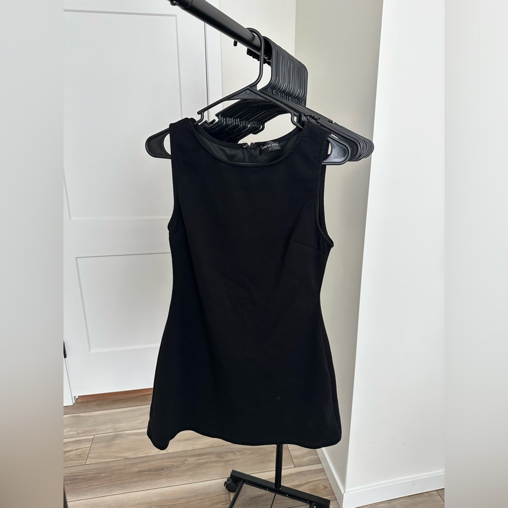 White Fox She’s A Go Getter Black Mini Dress